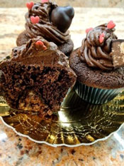 Clickable image of prepared Baci cupcakes