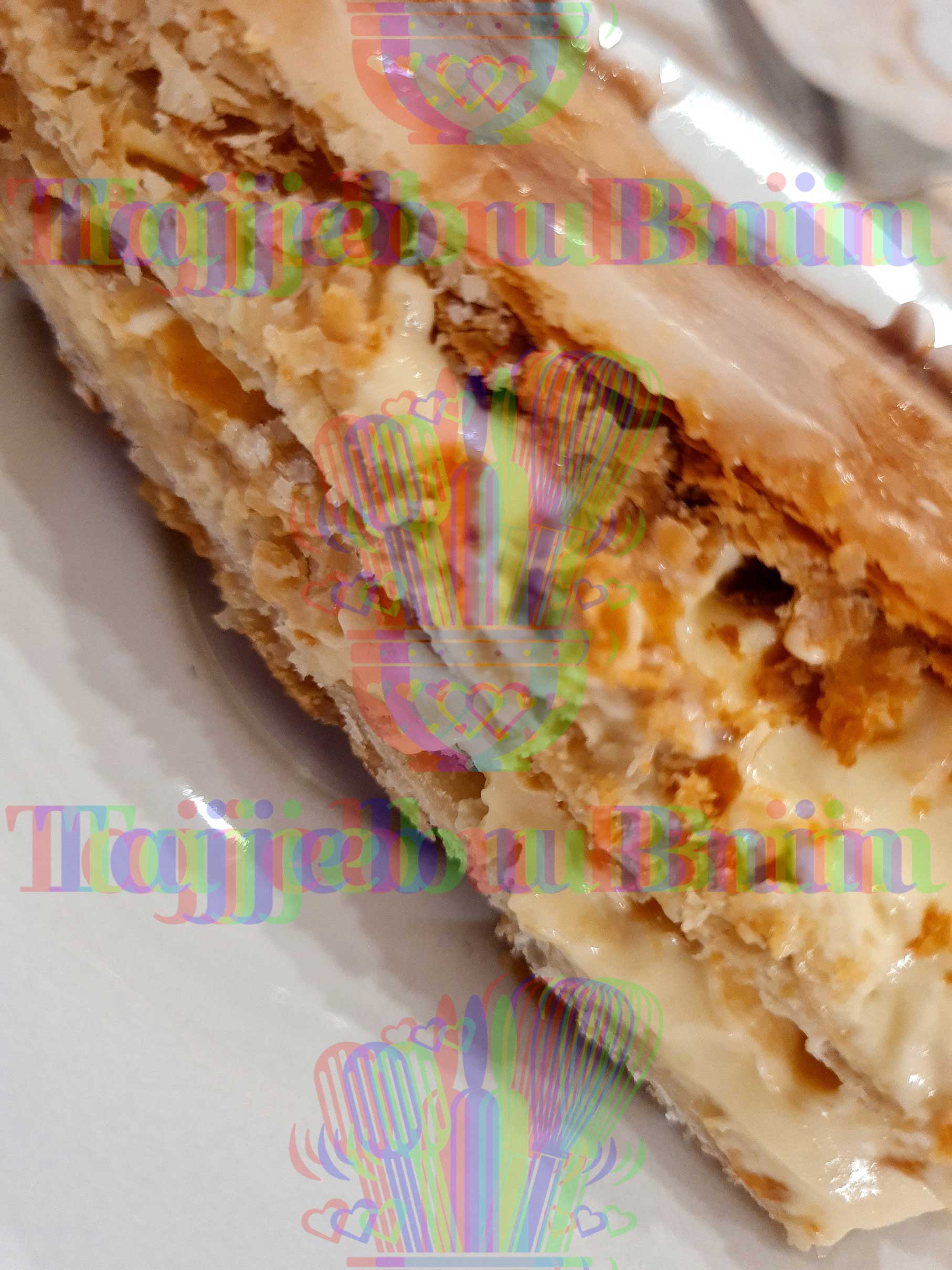 Enlarged image of prepared Mille Feuille